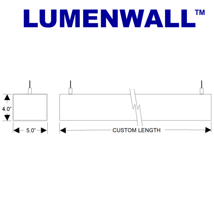 Frezzi LUMENWALL dimensions